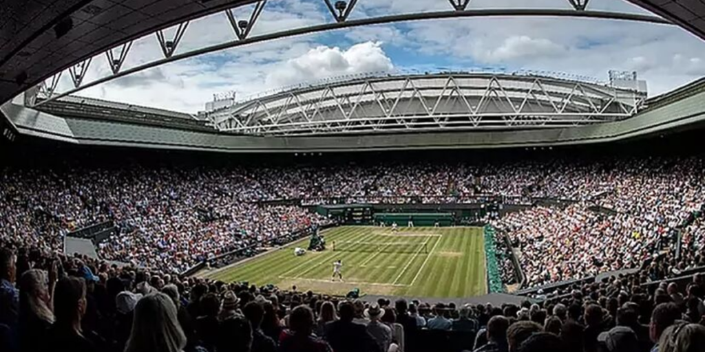 Wimbledon Final taking place