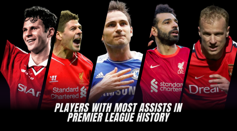Players with Most Assists in Premier League History