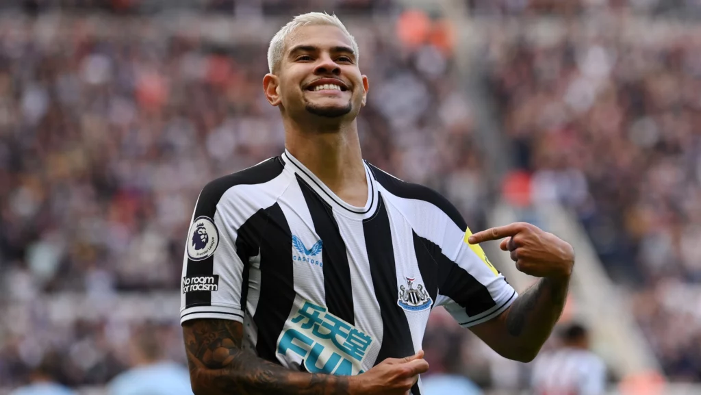 Bruno Guimarães (image via Newcastle United website)