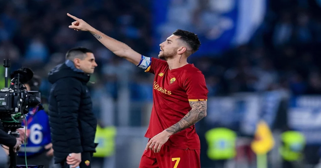 Lorenzo Pellegrini (Image Credit- X/@PurelyFootball)