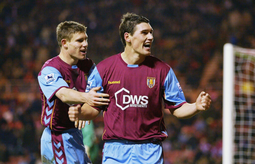 famous players that played for aston villa Gareth Barry