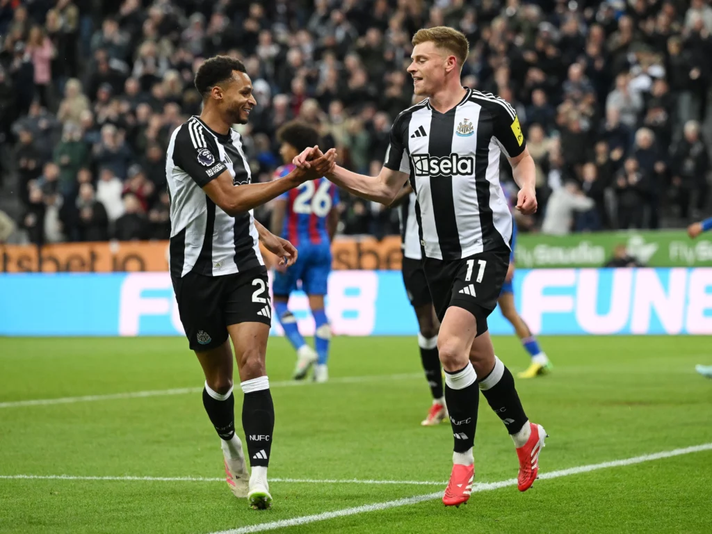 Harvey Barnes (image via Newcastle United website)