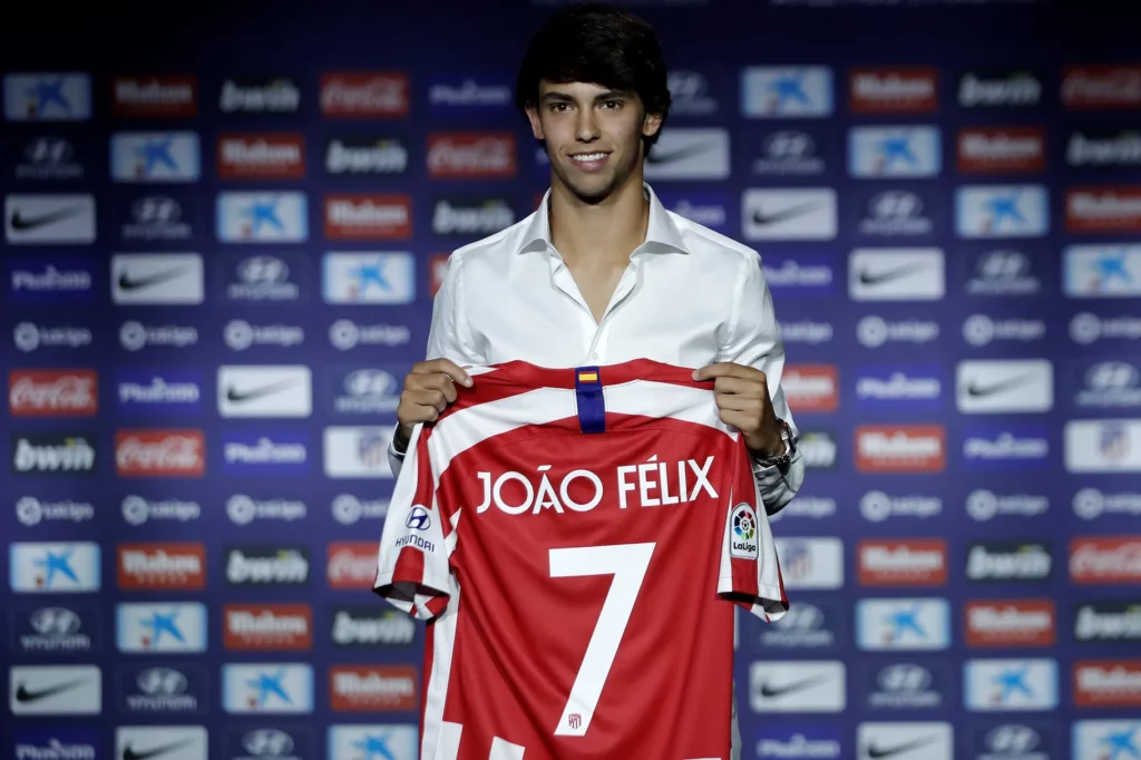 João Felix (image via Atletico Madrid website)