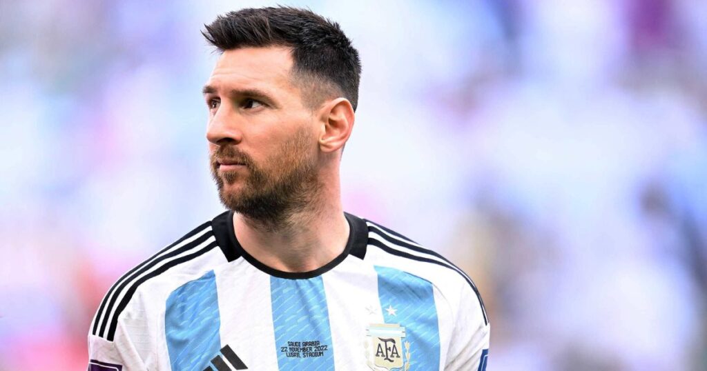 Lionel Messi during the 2022 FIFA World Cup match