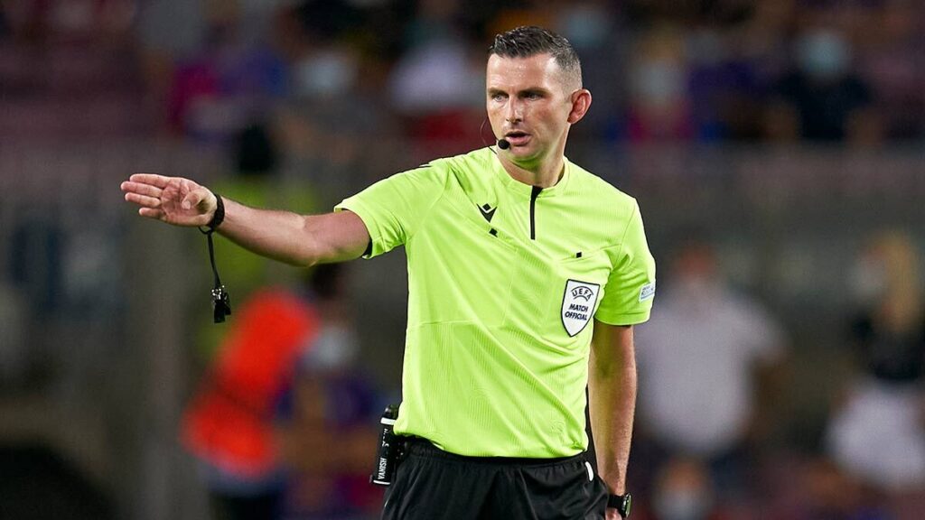 best referee in the world Michael Oliver