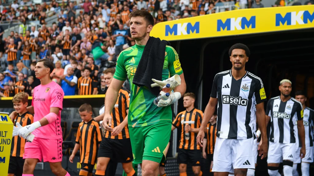 Nick Pope (image via Newcastle United website)