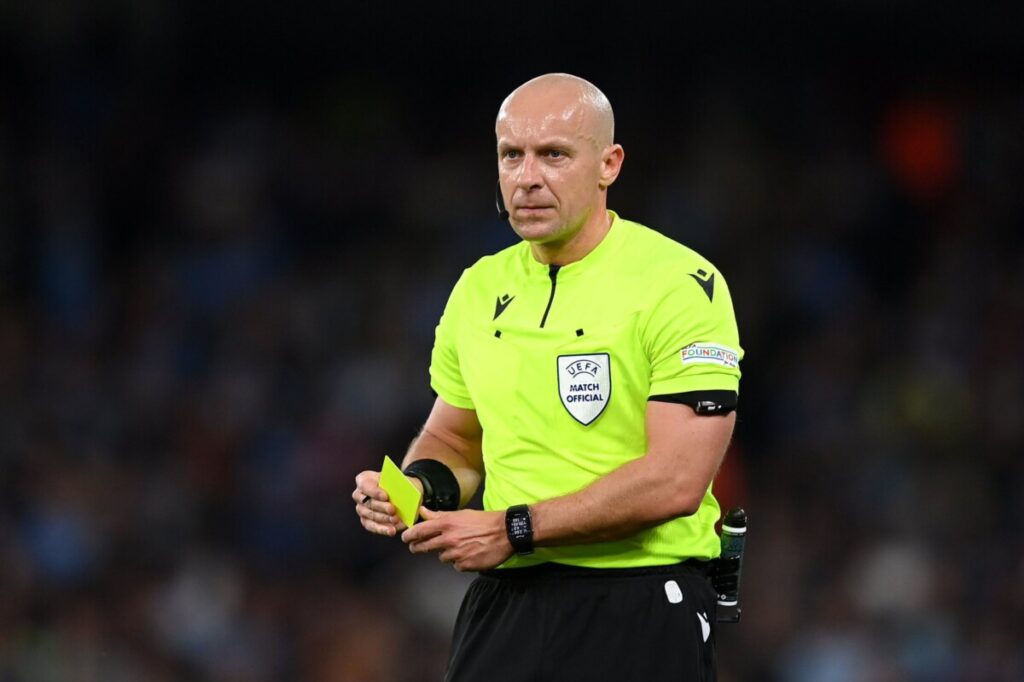best referee in the world Szymon Marciniak