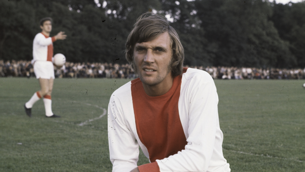 Ruud Krol playing for Ajax in the early 70's (Image Credits: Official Ajax FC website)
