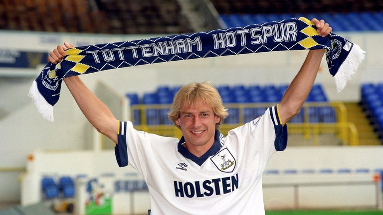 Jürgen Klinsmann (Image credits: Tottenham Hotspur Website)