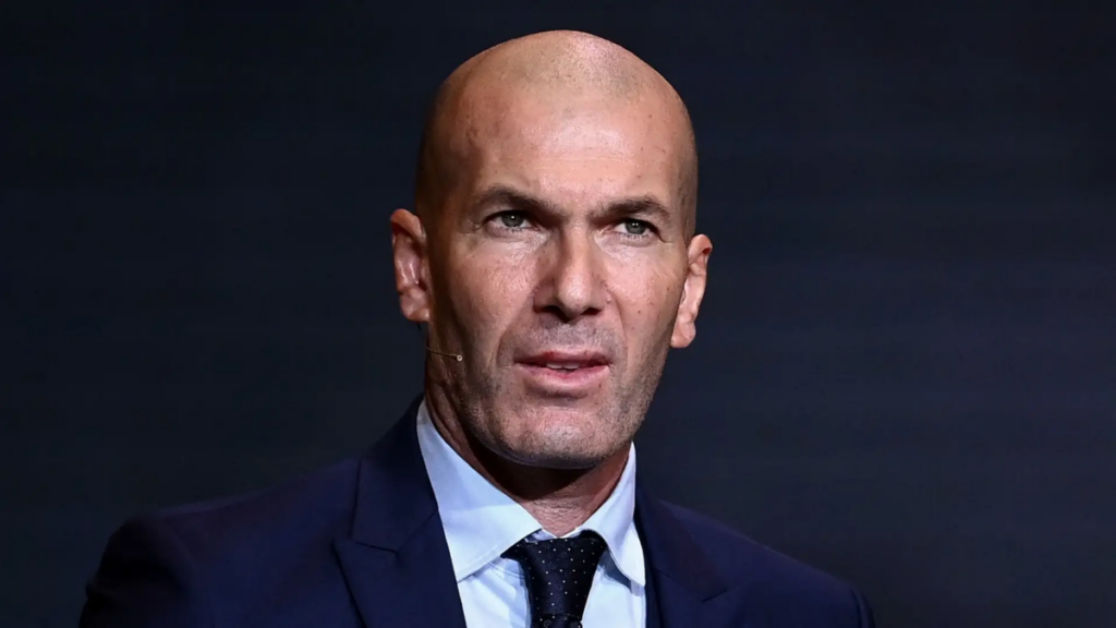 Zinedine Zidane (image credits: Real Madrid website)