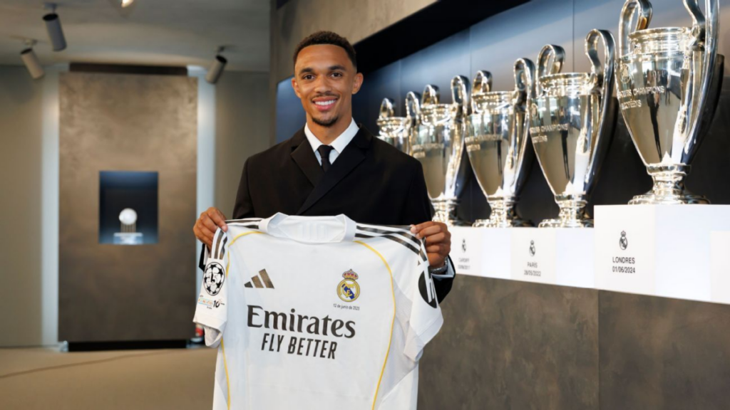Trent Alexander-Arnold (Image credits: Real Madrid/X)