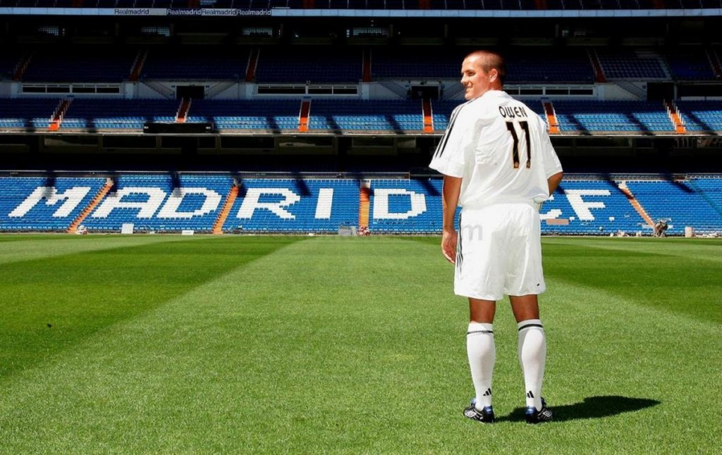 Michael Owen (Image credits: Real Madrid website)