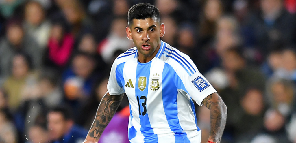 Cristian Romero in international action